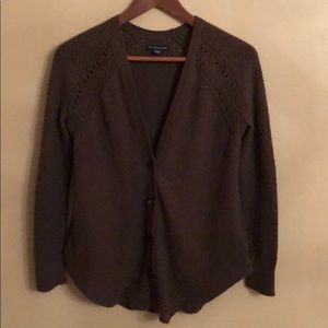 American Eagle cardigan sweater.